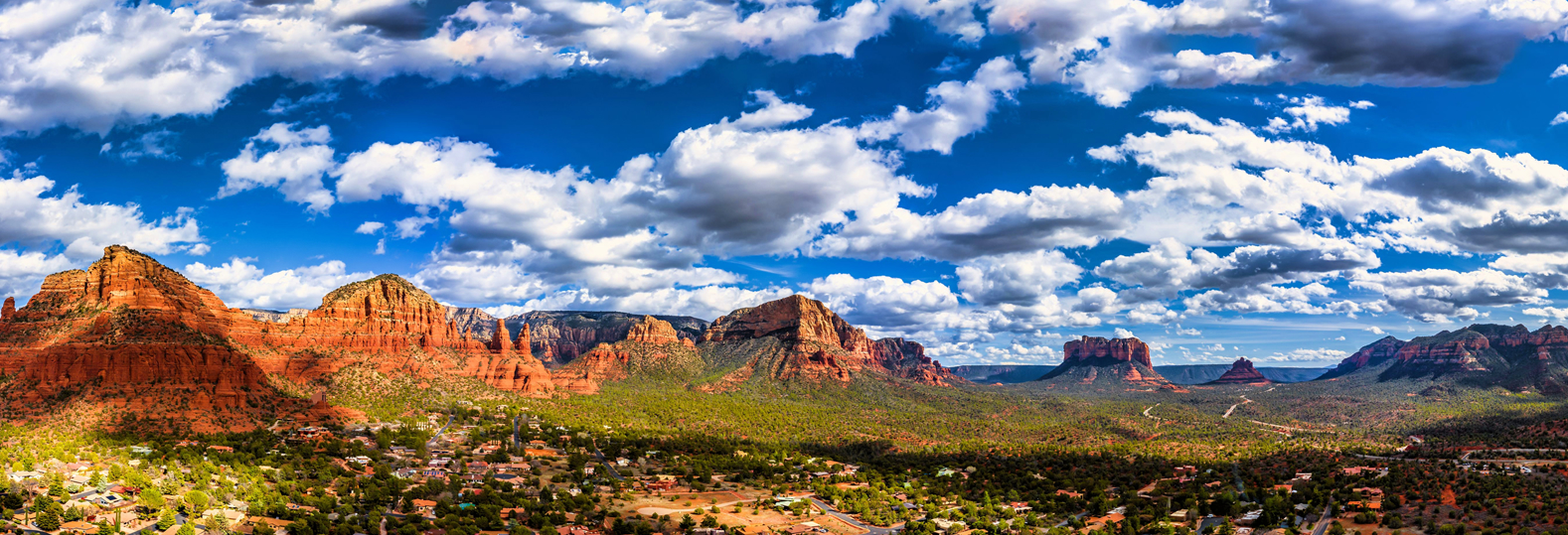 Vista above Sedona, Arizona